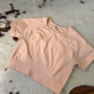 Activewear Top - Neon Peach